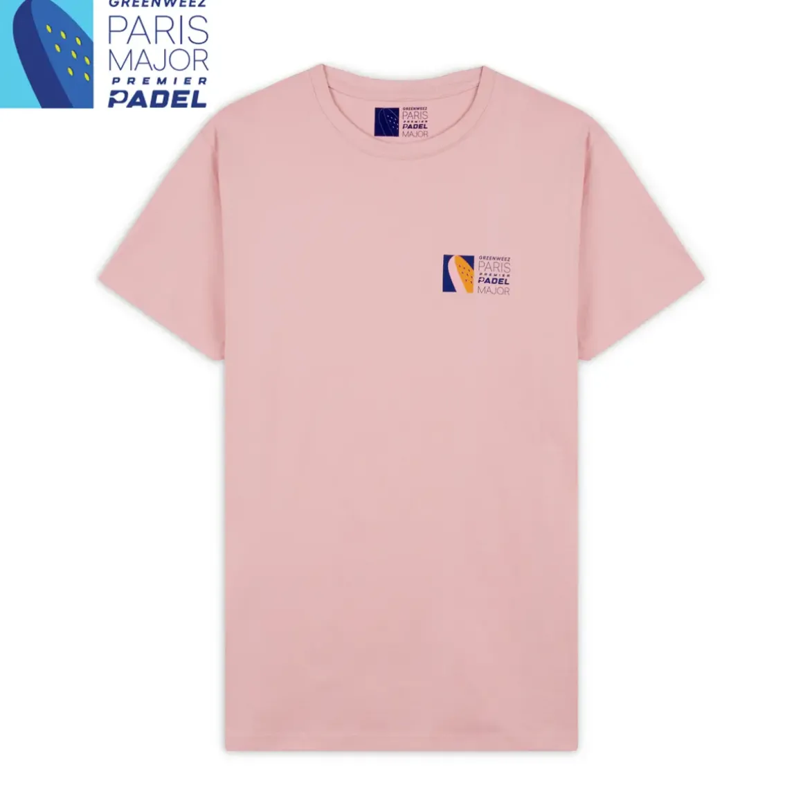 Roland-Garros T-shirts|2023 Paris Major Premier Padel t-shirt - Pink