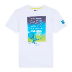 Roland-Garros T-shirts & Tank Tops|T-shirts|2024 Paris Padel Major shirt unisex - White
