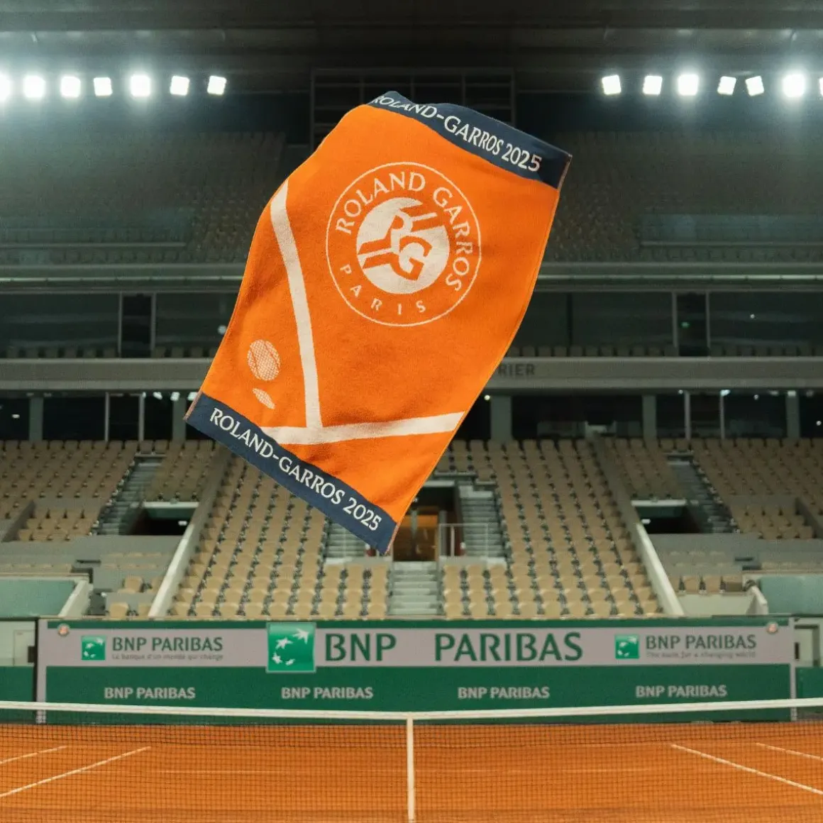 Roland-Garros Bath Linen|Household Linen|2025 Official Unisex Player Towel - Clay