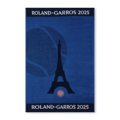 Roland-Garros Bath Linen|Household Linen|2025 Official Unisex Player Towel - Navy