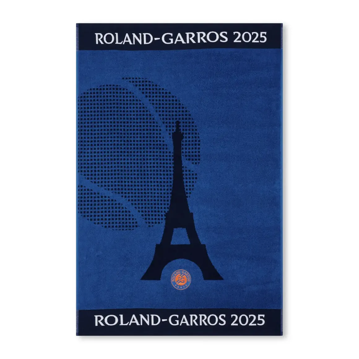 Roland-Garros Bath Linen|Household Linen|2025 Official Unisex Player Towel - Navy