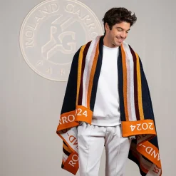 Roland-Garros Bath Linen|Household Linen|2024 Player Beach Towel - Navy