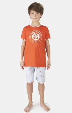 Roland-Garros Boys Outfit|Arthur x "Court" Pyjamas for Boys - Clay Court