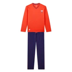 Roland-Garros T-shirts & Tank Tops|Trousers & Shorts|Arthur x unisex pyjamas - clay and navy