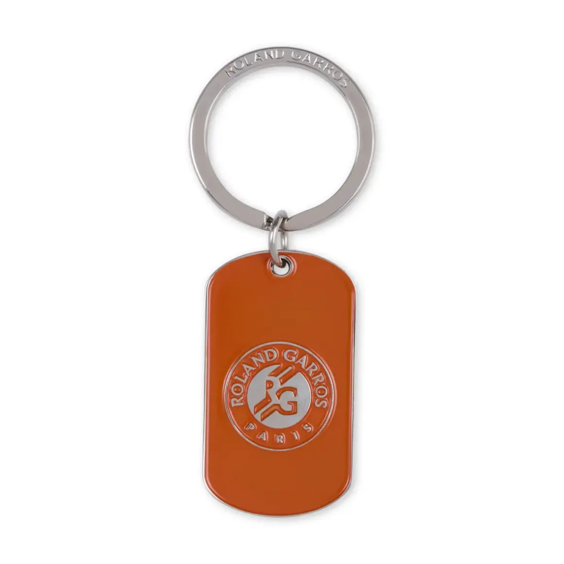 Roland-Garros Keyrings & Magnets|Dog Tag Keychain - Clay