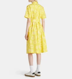 Roland-Garros Skirts, Dresses & Trousers|Galeries Lafayette x Women's Sun Dress - Yellow