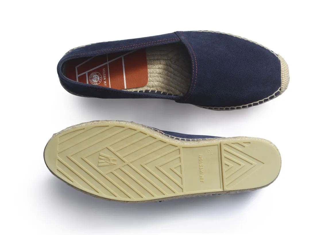 Roland-Garros Shoes|Shoes & Socks|J.M. Weston x Wait & Sea Man Espadrilles - Navy