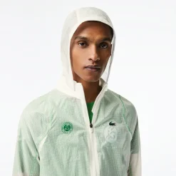Roland-Garros Jackets|Lacoste for Man Windbreaker - White