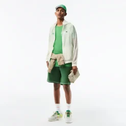 Roland-Garros Jackets|Lacoste for Man Windbreaker - White