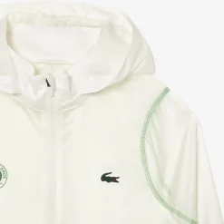 Roland-Garros Jackets|Lacoste for Man Windbreaker - White