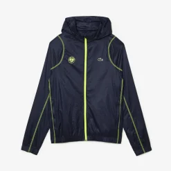 Roland-Garros Jackets|Lacoste for Man Windbreaker - Navy