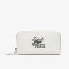 Roland-Garros Wallets|Small Leather Goods|Lacoste for Zipped Wallet - White