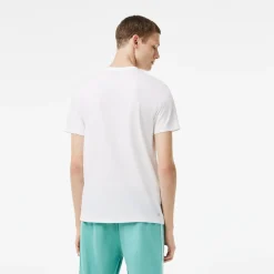 Roland-Garros T-shirts & Tank Tops|T-shirts|Lacoste for Unisex T-shirt - White