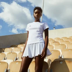 Roland-Garros T-shirts & Tank Tops|Lacoste for woman t-shirt - White