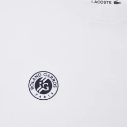 Roland-Garros T-shirts & Tank Tops|Lacoste for woman t-shirt - White