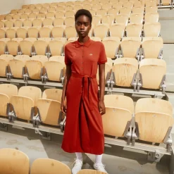 Roland-Garros Skirts, Dresses & Trousers|Lacoste for woman dress - Brown