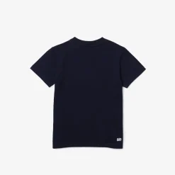 Roland-Garros Girls Outfit|Boys Outfit|Lacoste for kid t-shirt - Navy