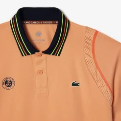 Roland-Garros Men Tennis Outfit|Men Tennis Outfits|Lacoste Sport Edition two-tone polo for Roland Garros ultra-dry - clay