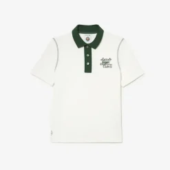 Roland-Garros Polos & Shirts|Lacoste Women's Polo for Roland Garros - White Green