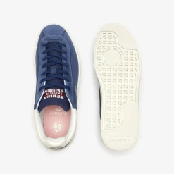 Roland-Garros Shoes|Lacoste x Roland Garros Baseshot Premium Men Baskets - Navy