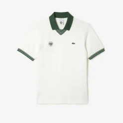 Roland-Garros Polos & Shirts|Polos|Lacoste x Roland Garros Unisex Referee Polo - Beige