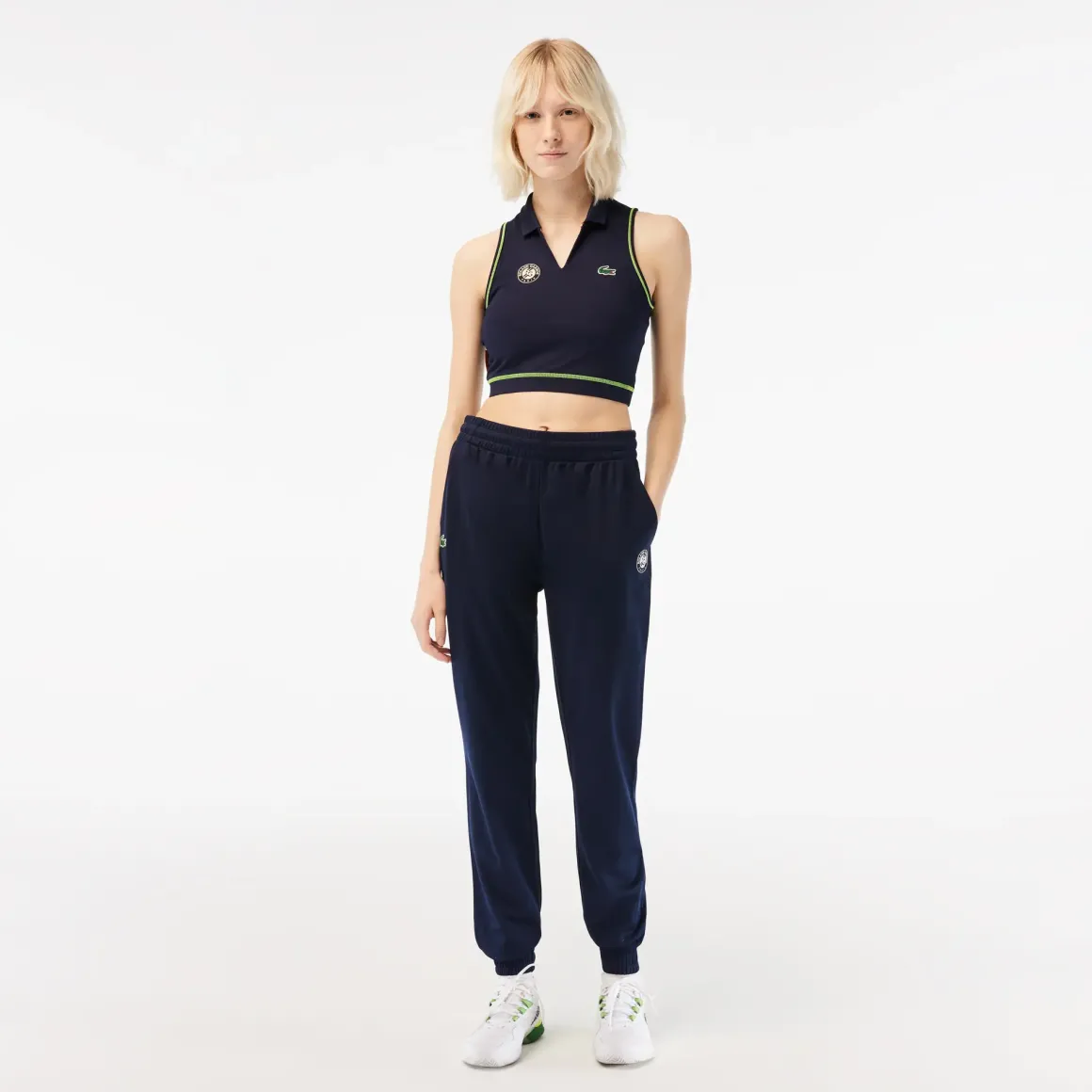 Roland-Garros Ball Boys Outfits|Women Tennis Outfit|Lacoste x Ball Pants - Navy