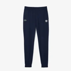 Roland-Garros Women Tennis Outfit|Women Tennis Outfits|Lacoste x Ball Women pant - Navy blue