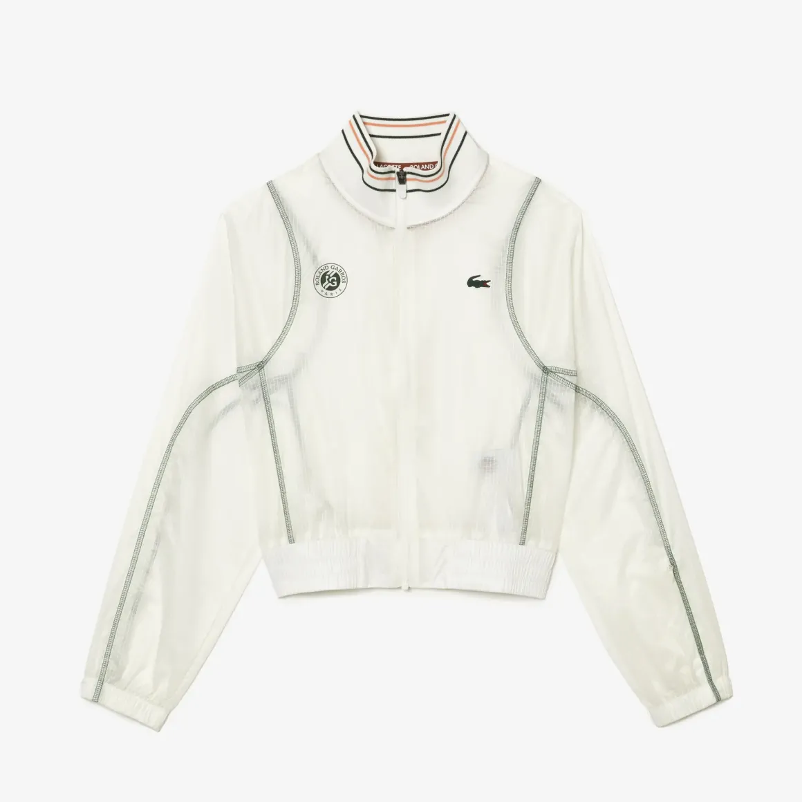 Roland-Garros Jackets|Lacoste x Club Woman Windbreaker - Yellow