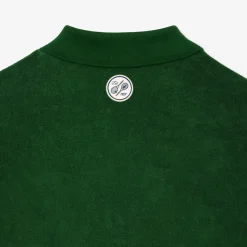 Roland-Garros Polos|Lacoste x Edition Man Terry Polo Shirt - Green