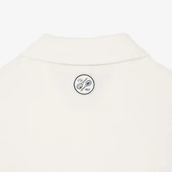 Roland-Garros Polos|Lacoste x Edition Man Terry Polo Shirt - White