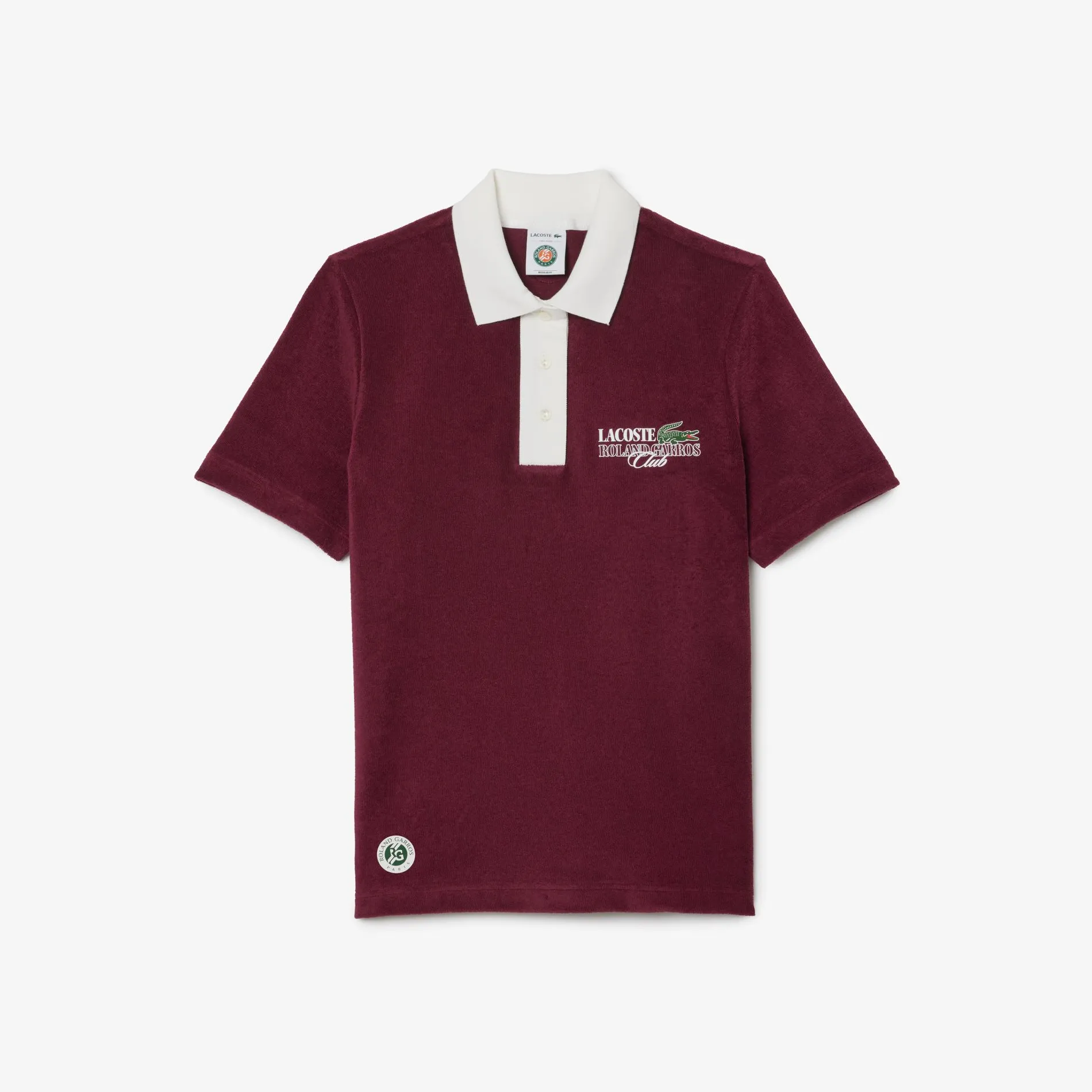 Roland-Garros Polos & Shirts|Lacoste x Edition Club Polo - Burgundy