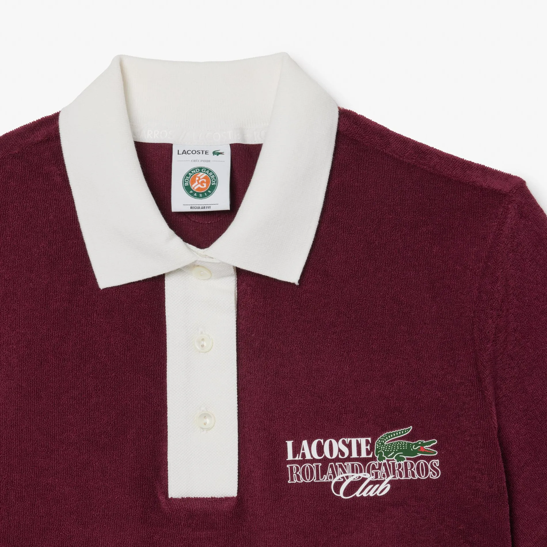 Roland-Garros Polos & Shirts|Lacoste x Edition Club Polo - Burgundy