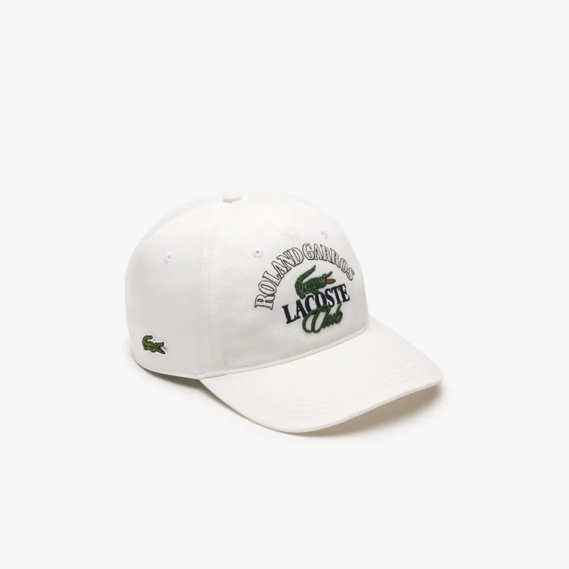 Roland-Garros Caps & Hats|Caps & Hats|Lacoste x Edition Club Cap - White
