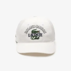 Roland-Garros Caps & Hats|Caps & Hats|Lacoste x Edition Club Cap - White