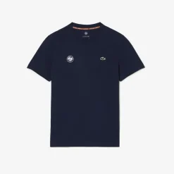Roland-Garros T-shirts|Lacoste x Man Permanent -shirt – Navy