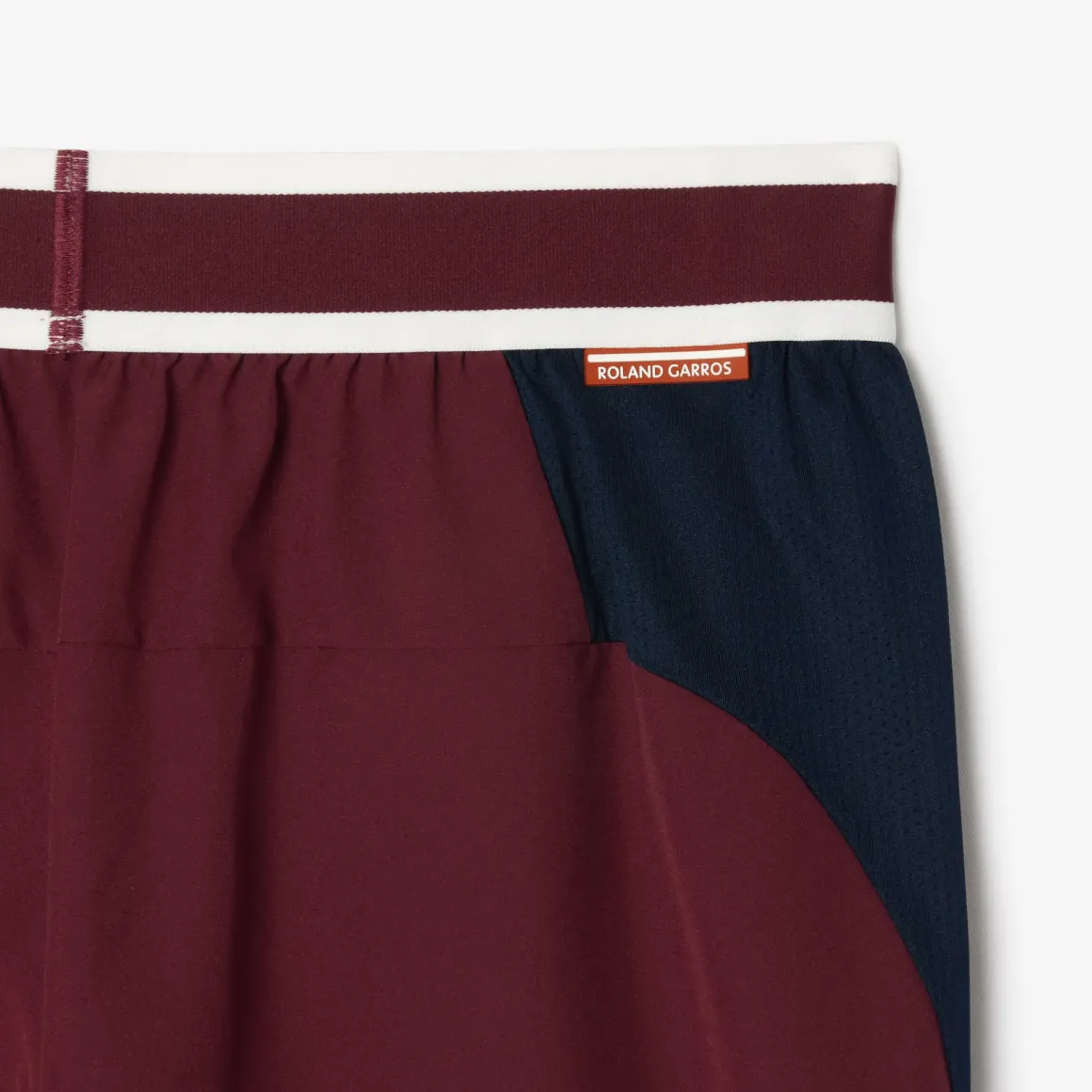 Roland-Garros Men Tennis Outfit|Men Tennis Outfits|Lacoste x Medvedev Men's Performance Short - Burgundy
