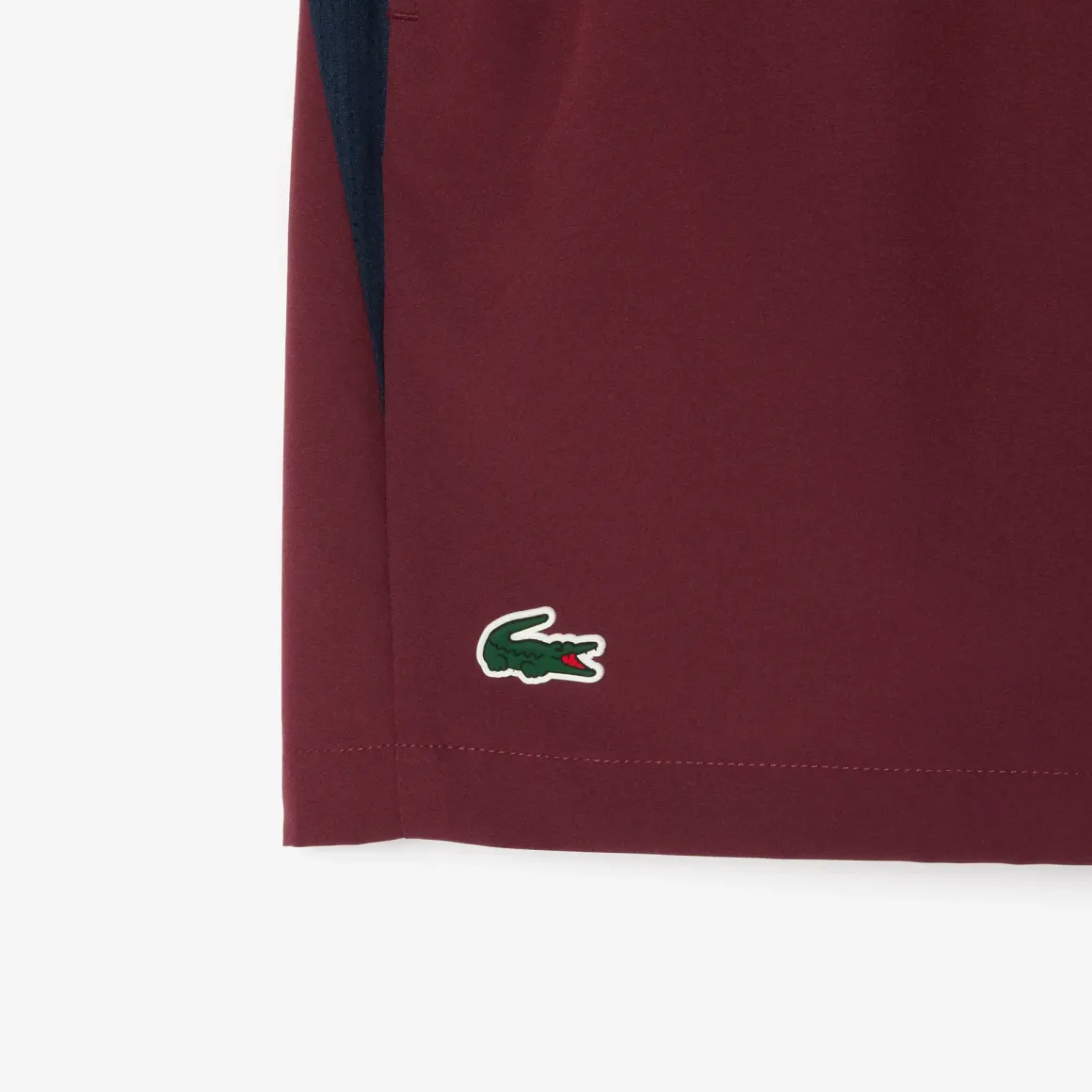 Roland-Garros Men Tennis Outfit|Men Tennis Outfits|Lacoste x Medvedev Men's Performance Short - Burgundy