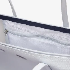 Roland-Garros Tote Bags & Handbag|Bags|Lacoste x Shopping bag - White