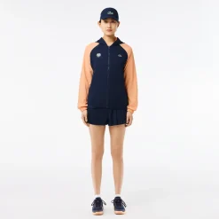 Roland-Garros Ball Boys Outfits|Hoodies & Sweatshirts|Lacoste x Unisex Ball Boy Sweatshirt - Navy and Clay Court