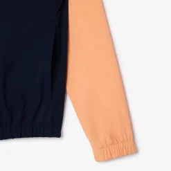 Roland-Garros Ball Boys Outfits|Hoodies & Sweatshirts|Lacoste x Unisex Ball Boy Sweatshirt - Navy and Clay Court