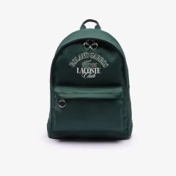 Roland-Garros Sport Bags|Bags|Lacoste x Unisex's Club edition Backpack - Green