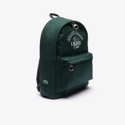 Roland-Garros Sport Bags|Bags|Lacoste x Unisex's Club edition Backpack - Green