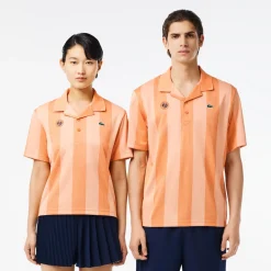 Roland-Garros Ball Boys Outfits|Polos & Shirts|Lacoste x Unisex Ball boy Polo – Orange
