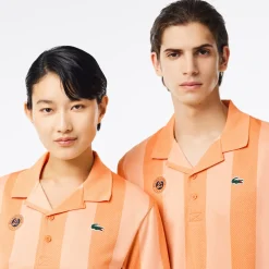 Roland-Garros Ball Boys Outfits|Polos & Shirts|Lacoste x Unisex Ball boy Polo – Orange