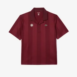Roland-Garros Ball Boys Outfits|Polos & Shirts|Lacoste x Unisex Ball boy Polo – Burgundy