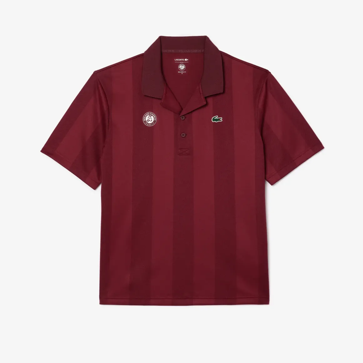 Roland-Garros Ball Boys Outfits|Polos & Shirts|Lacoste x Unisex Ball boy Polo – Burgundy