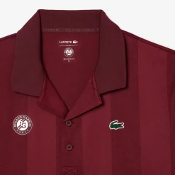 Roland-Garros Ball Boys Outfits|Polos & Shirts|Lacoste x Unisex Ball boy Polo – Burgundy