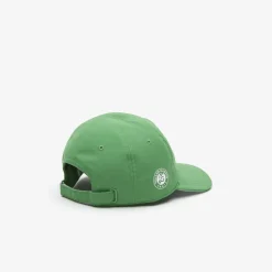 Roland-Garros Caps & Hats|Caps & Hats|Lacoste x Unisex's performance Cap - Tarragon