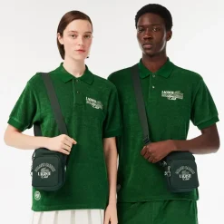 Roland-Garros Tote Bags & Handbag|Bags|Lacoste x Unisex's Club edition Satchel - Green