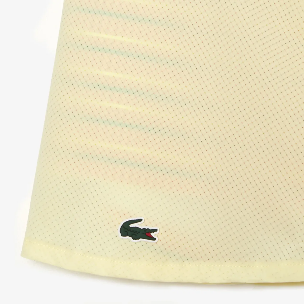 Roland-Garros Women Tennis Outfit|Women Tennis Outfits|Lacoste x Woman Performance Skirt - Yellow